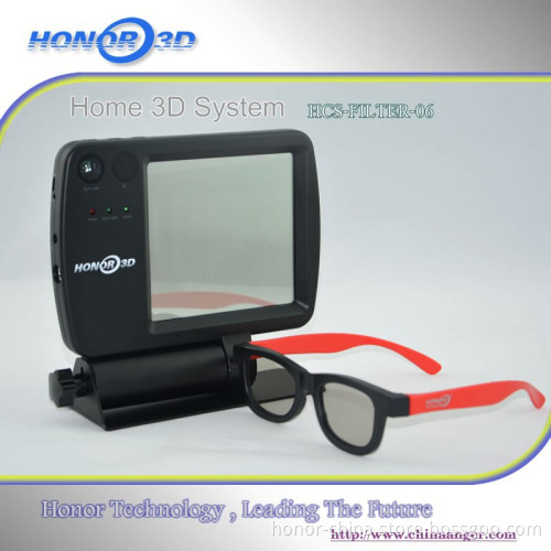 Passive polarized 3D equipment